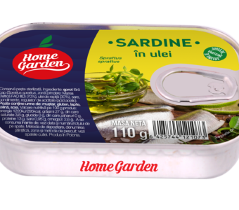 HOME GARDEN Sardine în ulei 110g