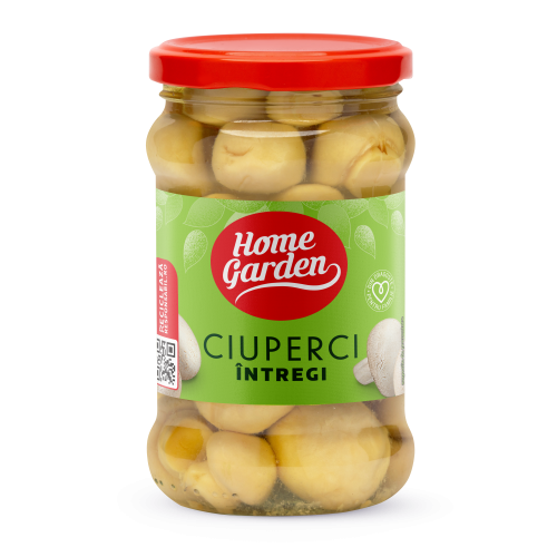 Ciuperci întregi, 320 ml